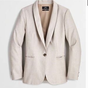 NWT J. Crew Parke Flax Linen Blazer